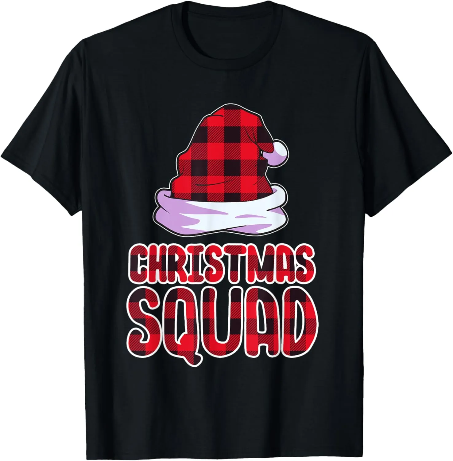 Christmas Squad Family Group Matching Christmas Party Pajama T-Shirt