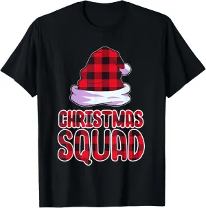 Christmas Squad Family Group Matching Christmas Party Pajama T-Shirt