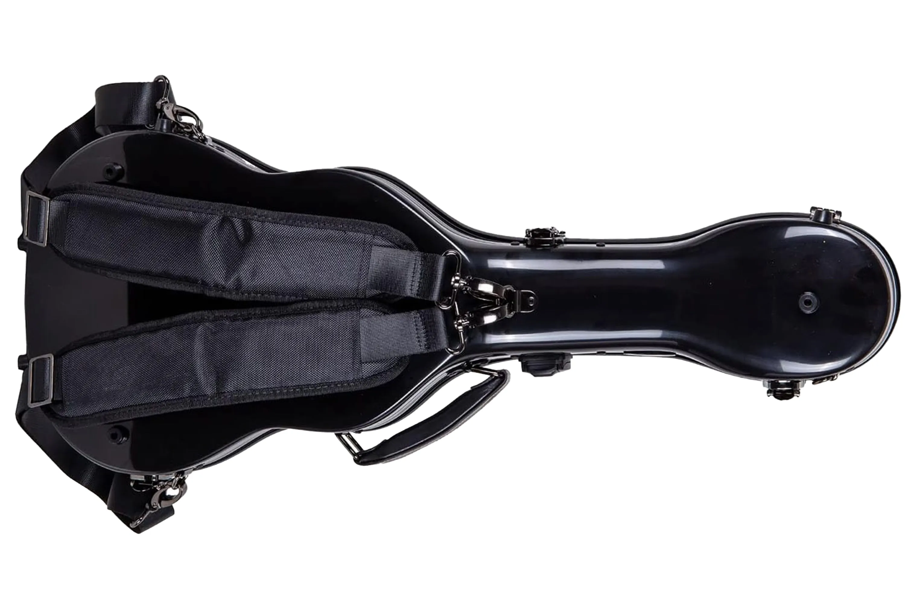 Crossrock CRF2020TUBK Fiberglass Tenor Ukulele Case - Black