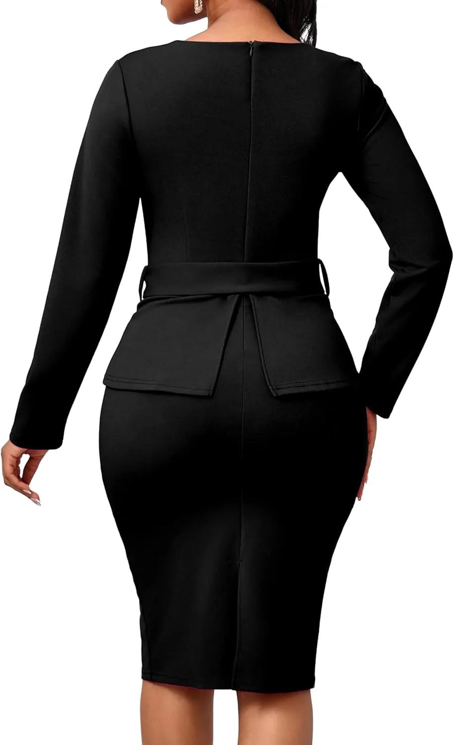 CuteCherry Women Sexy Dress Bodycon Work Dress Elegant Pencil Dress
