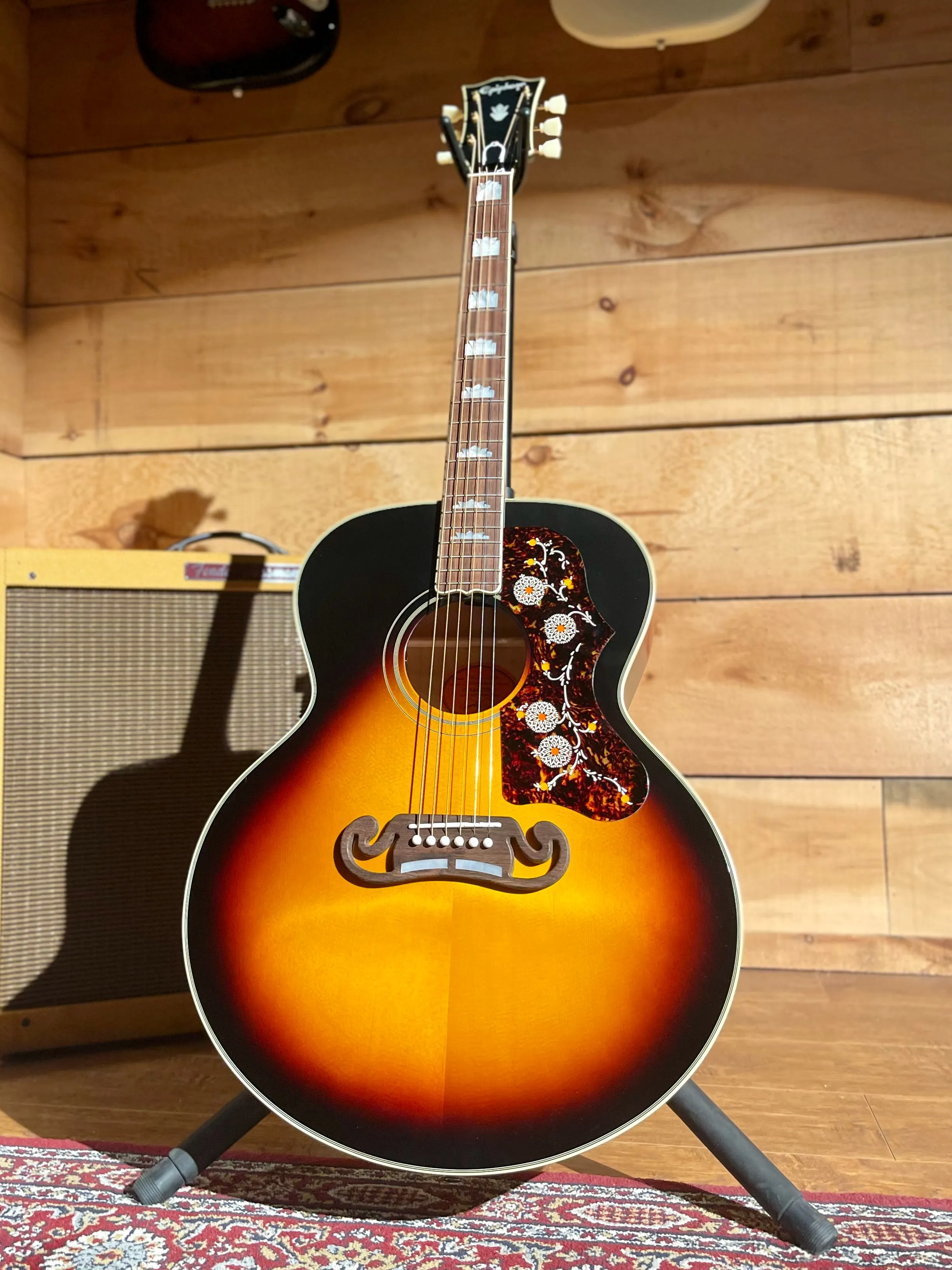 Epiphone 1957 SJ-200, Antique Vintage Sunburst