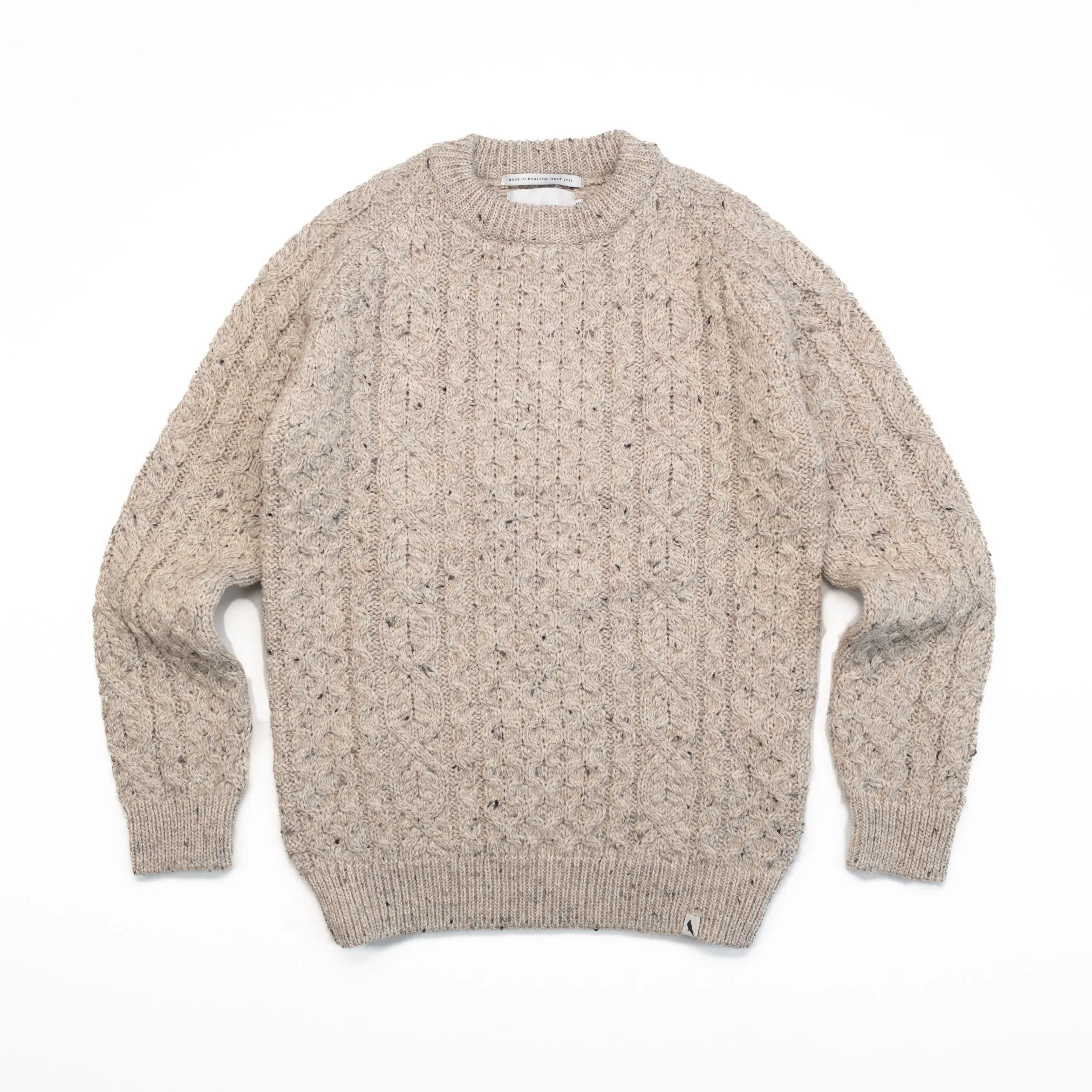 Hudson Aran Jumper in Skiddaw