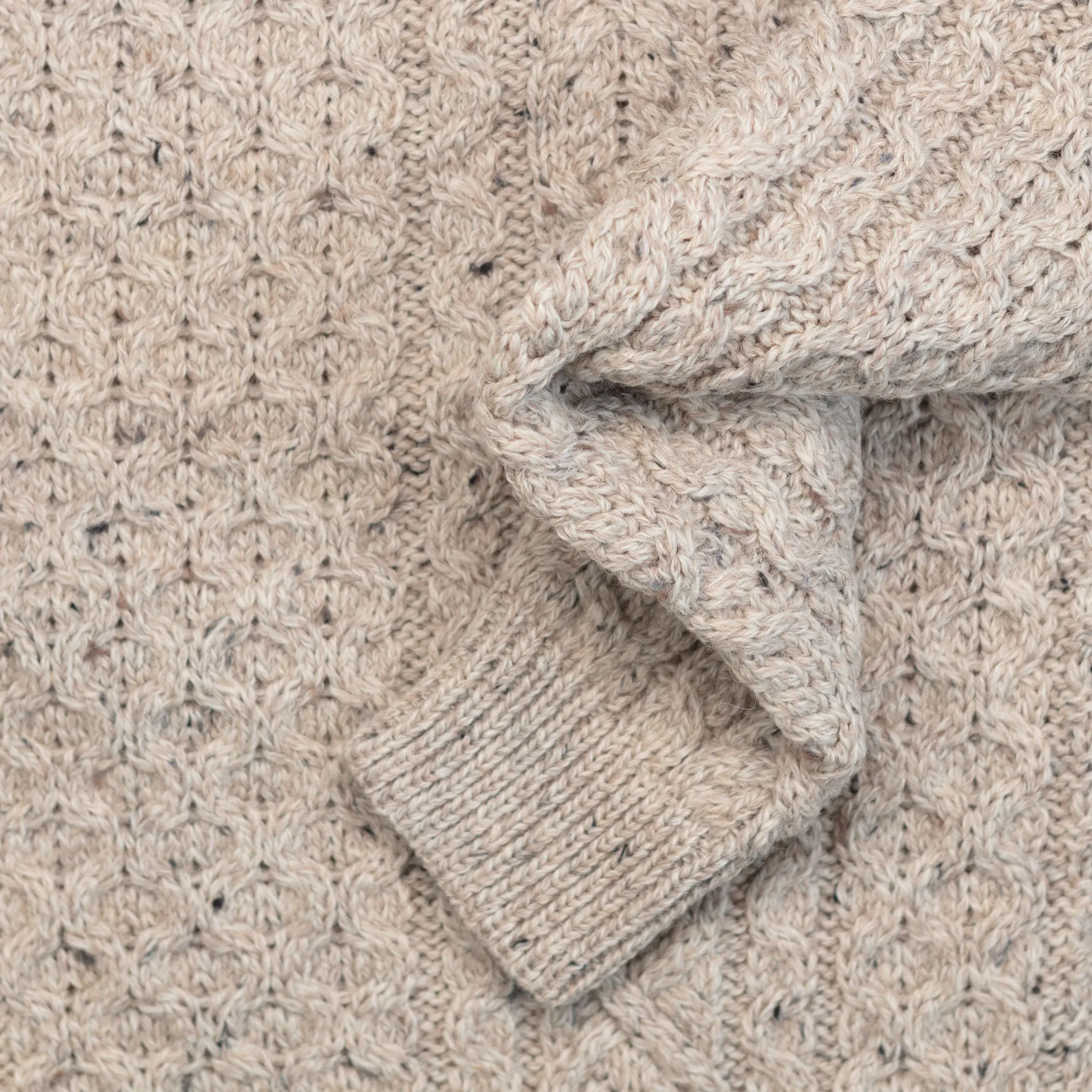 Hudson Aran Jumper in Skiddaw