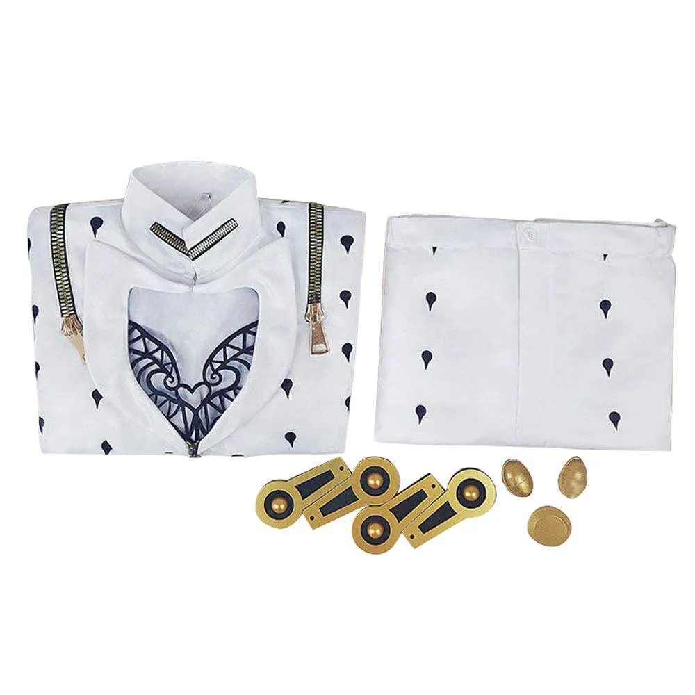 JoJo's Bizarre Adventure Cosplay Costume JoJo Wind Halloween Carnival Anime Suit Outfit Sets Dress Up For Adults