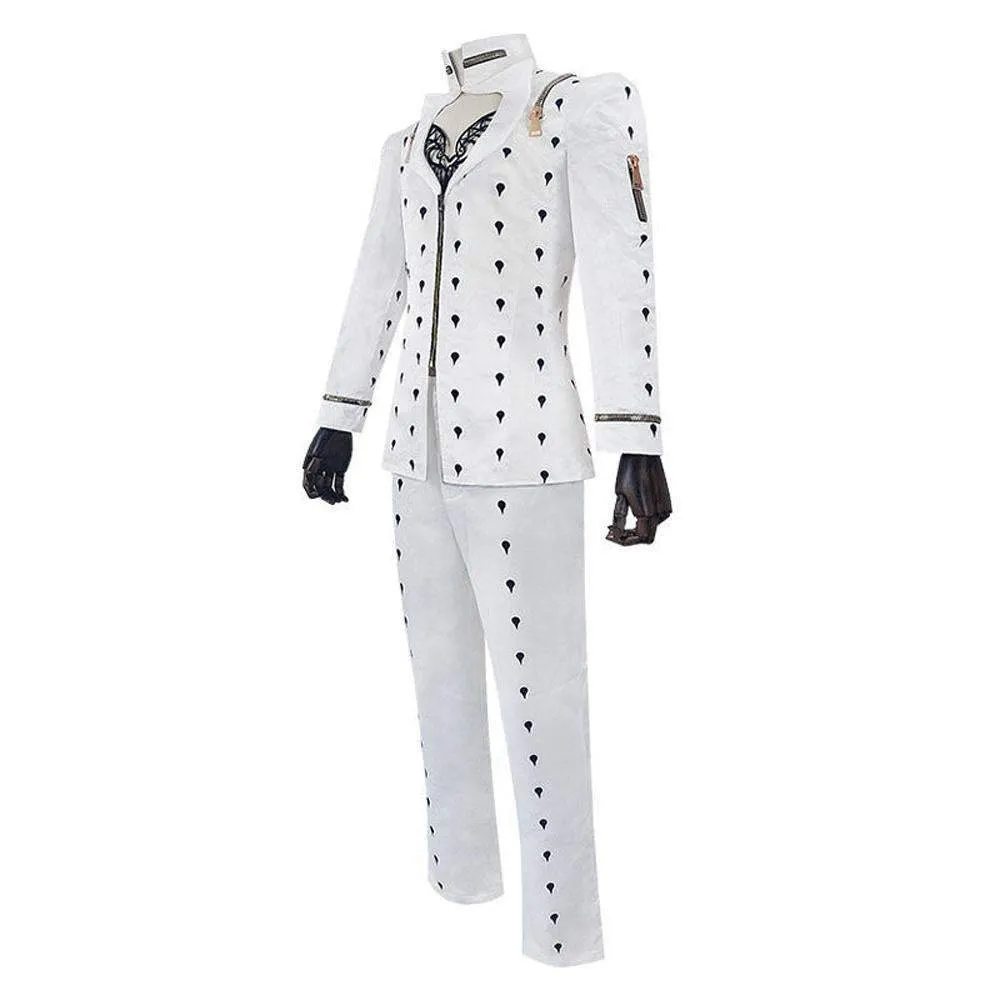 JoJo's Bizarre Adventure Cosplay Costume JoJo Wind Halloween Carnival Anime Suit Outfit Sets Dress Up For Adults