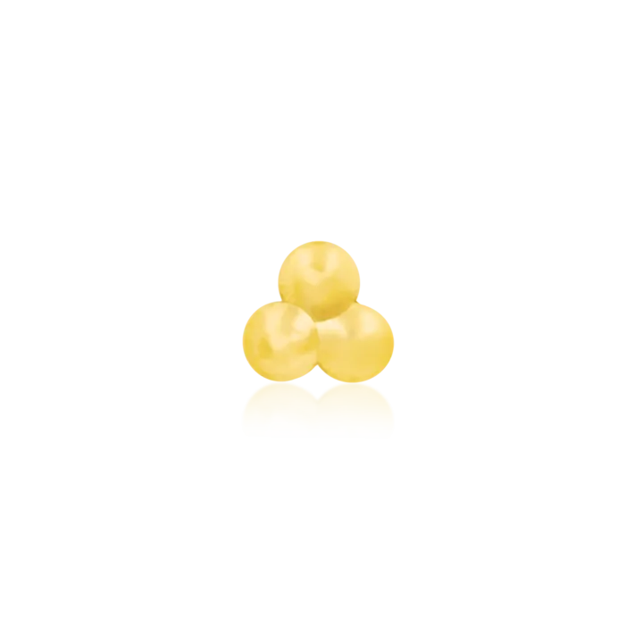 Junipurr Gold Tri-bead