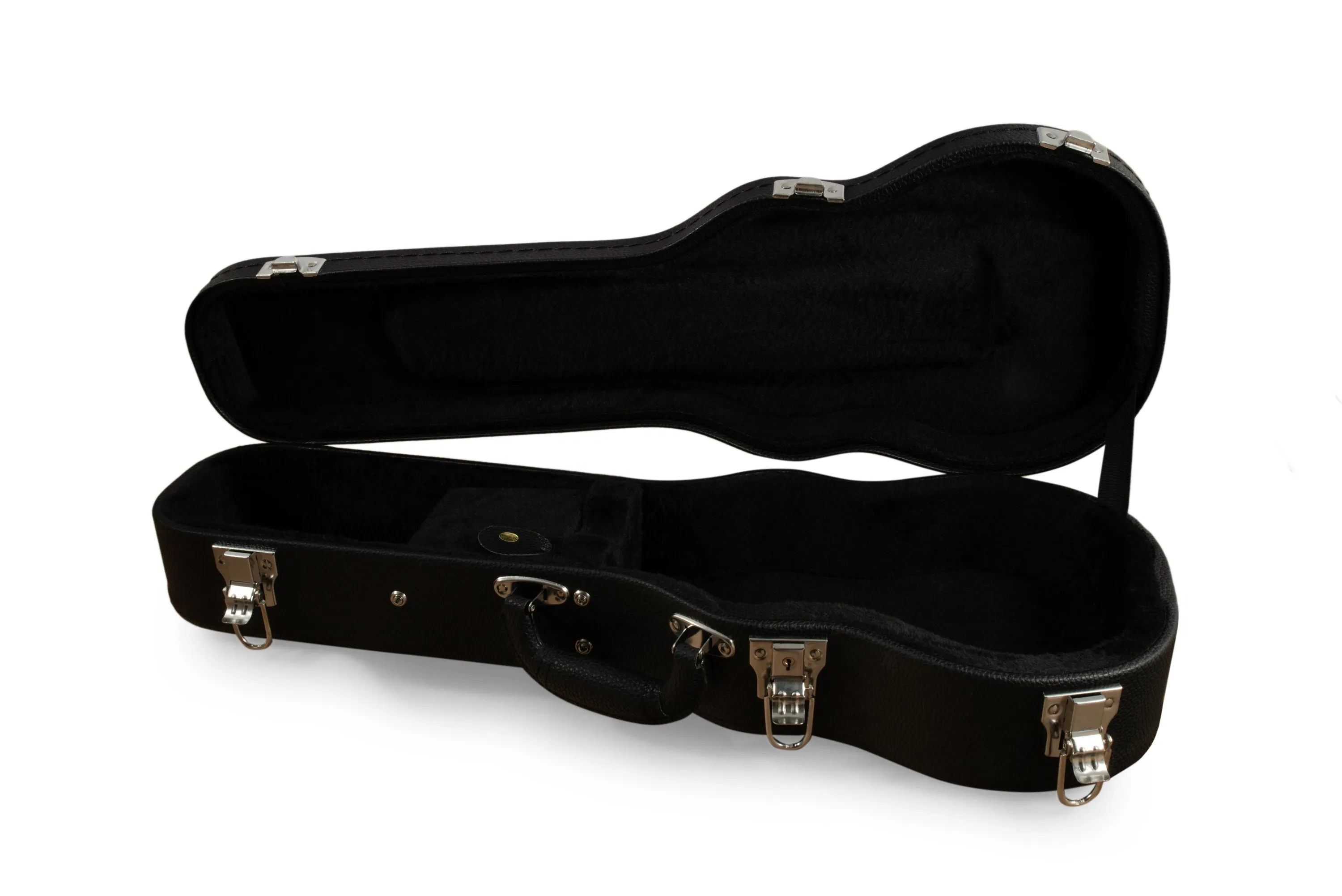 Ohana BEM-24 Black Concert Ukulele Hardshell Case
