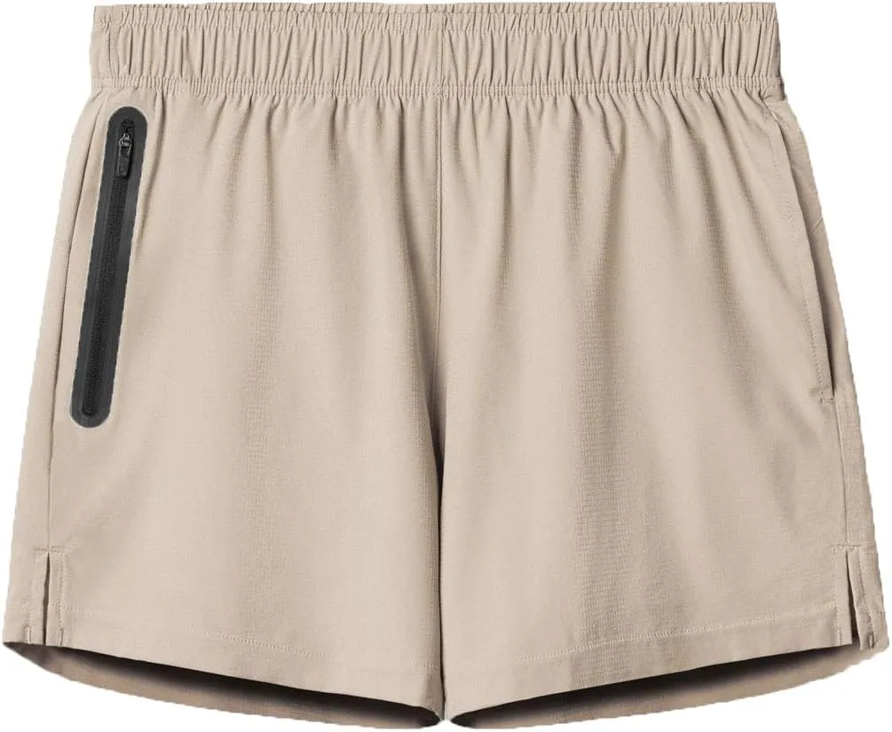 Zeiyignr Men's Running Shorts with Zipper Pocket Lightweight Quick Dry Gym Workout Athletic Shorts Mens Jogger Sports Shorts